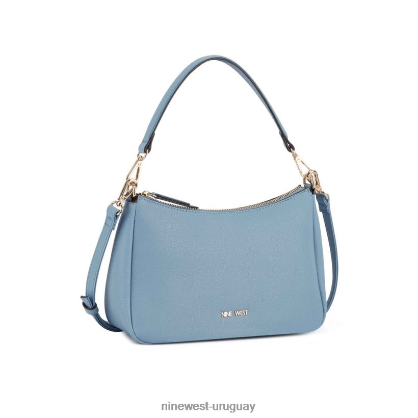 BD04222535 Nine West bolso de hombro rhea mini mezclilla pálida