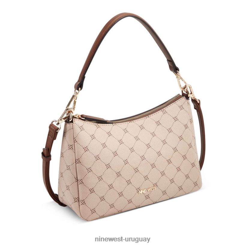 BD04222766 Nine West bolso de hombro rhea mini caqui/coñac