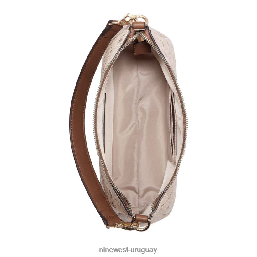 BD04222766 Nine West bolso de hombro rhea mini caqui/coñac