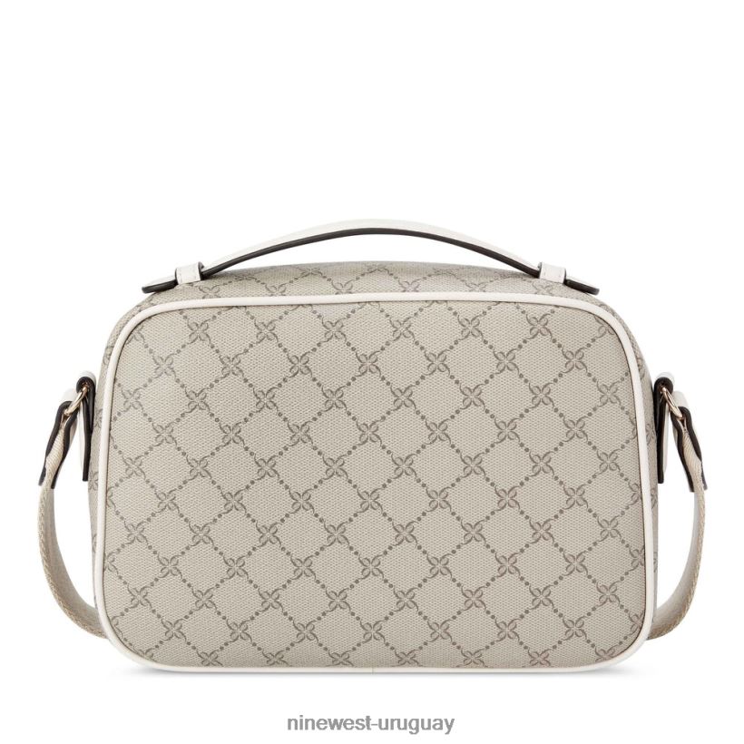 BD04222559 Nine West bolso para cámara pamela logotipo beige/áloe