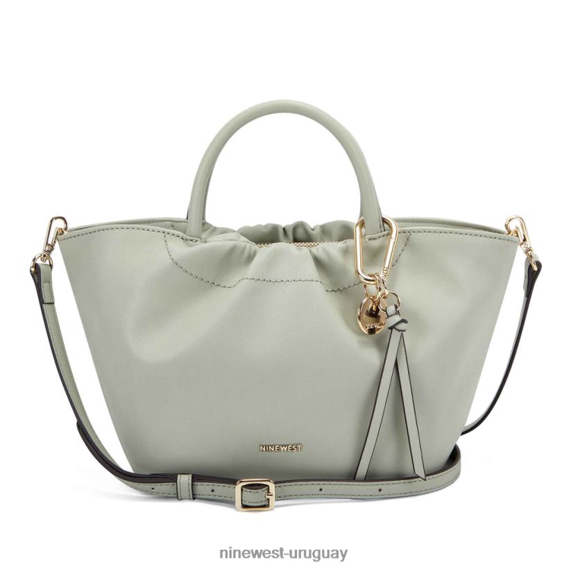 BD04222569 Nine West mini bandolera sandra celadón