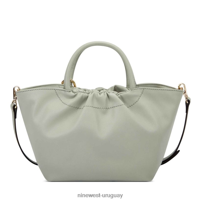 BD04222569 Nine West mini bandolera sandra celadón