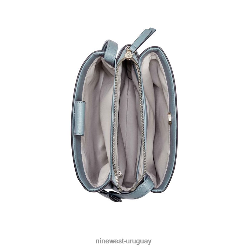 BD04222609 Nine West bandolera jorie mini jet set pizarra
