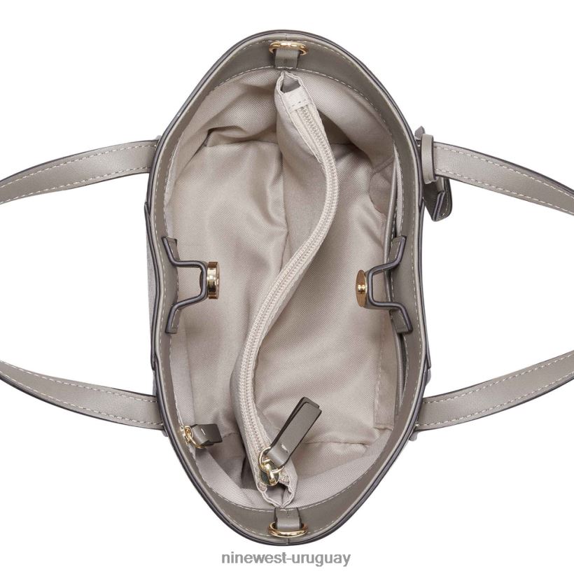 BD04222627 Nine West bolso crossbody pequeño Sunnyside logotipo beige/pedernal