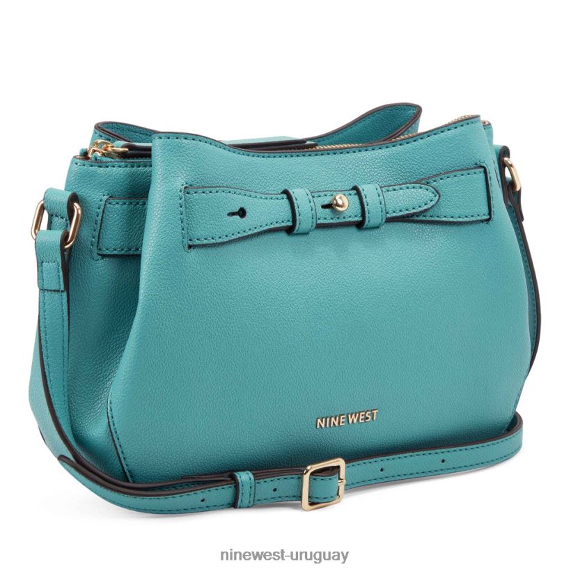 BD04222649 Nine West bandolera aria jet set verdete