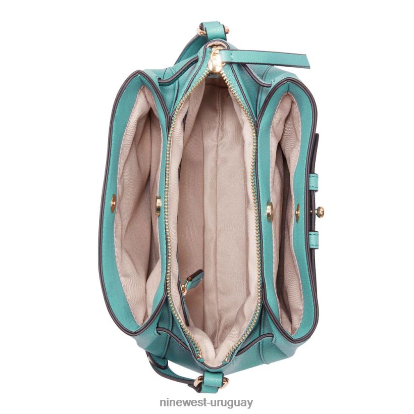 BD04222649 Nine West bandolera aria jet set verdete