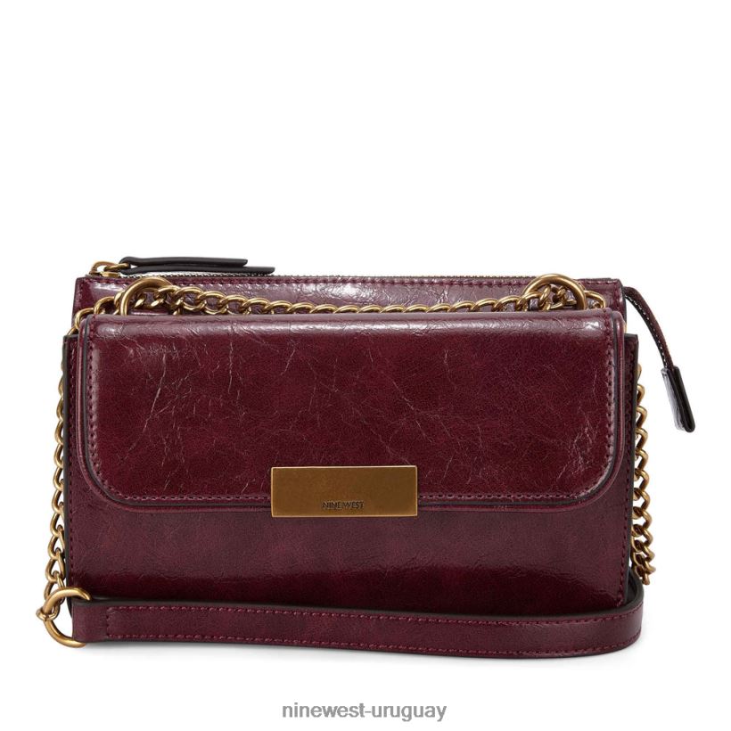 BD04222653 Nine West susan cnvrtble xbdy cremallera superior merlot