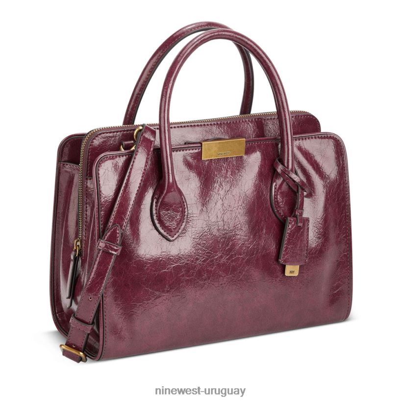 BD04222731 Nine West cartera susan jet set merlot
