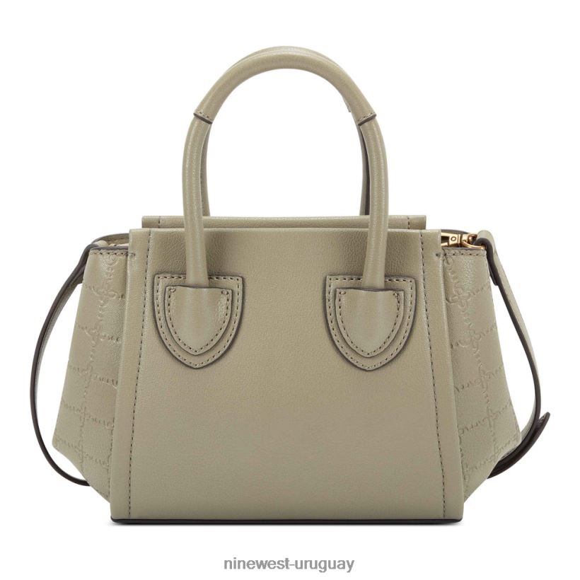 BD04222744 Nine West mini bolso camden ejército descolorido