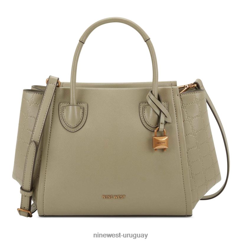 BD04222764 Nine West bolso camden jet set ejército descolorido