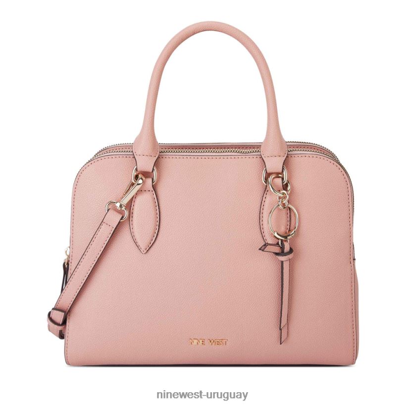 BD04222765 Nine West cyra una cartera de lista rosa tierra