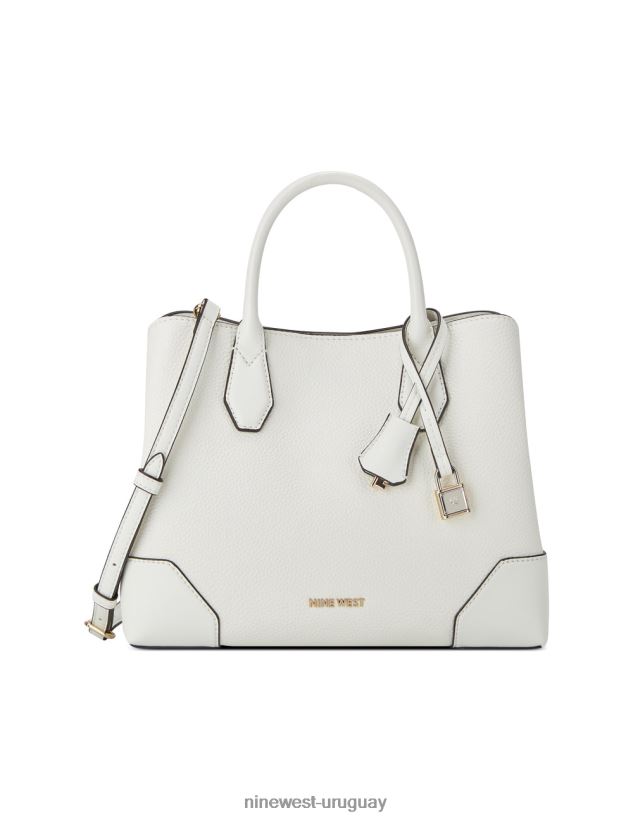 BD04222803 Nine West cartera jet set brooklyn Blanco óptico