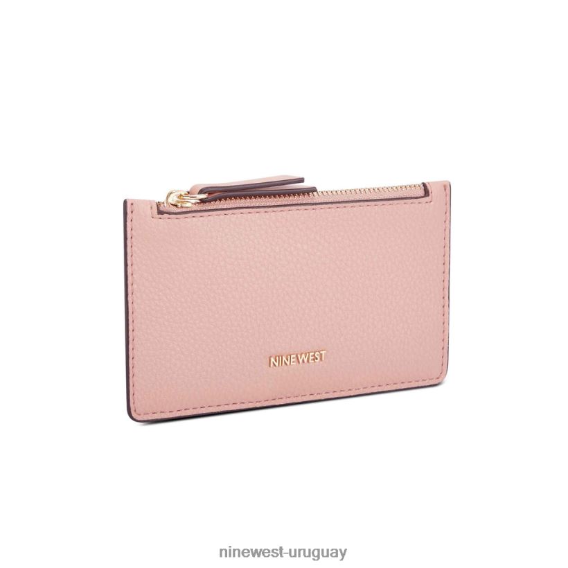 BD04222830 Nine West tarjetero con moneda Lawson rosa tierra