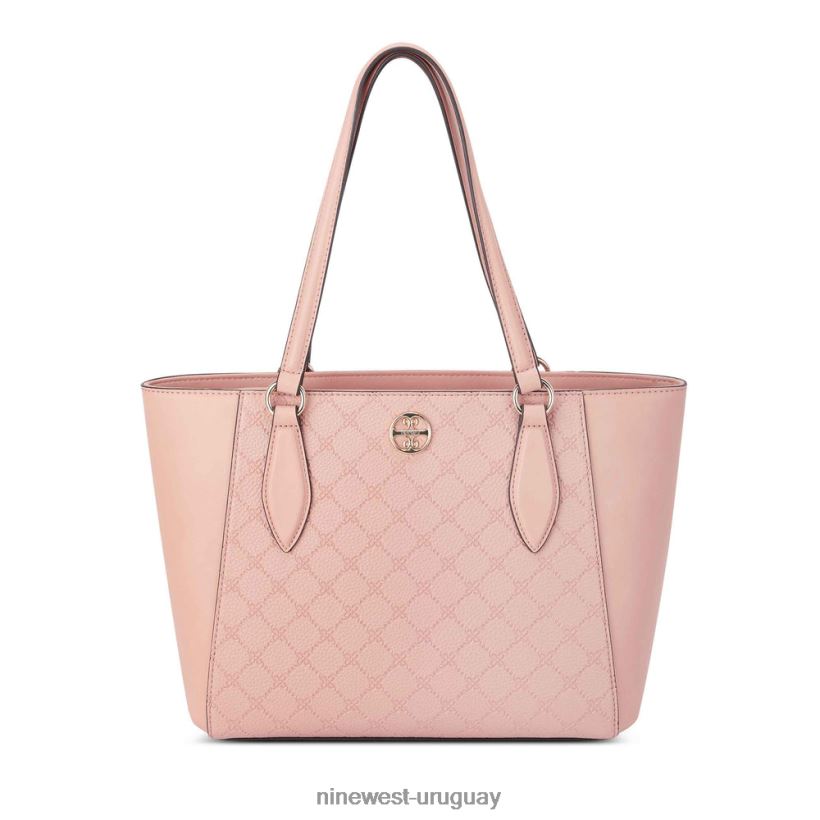 BD04222207 Nine West bolso tote pequeño kyelle rosa tierra