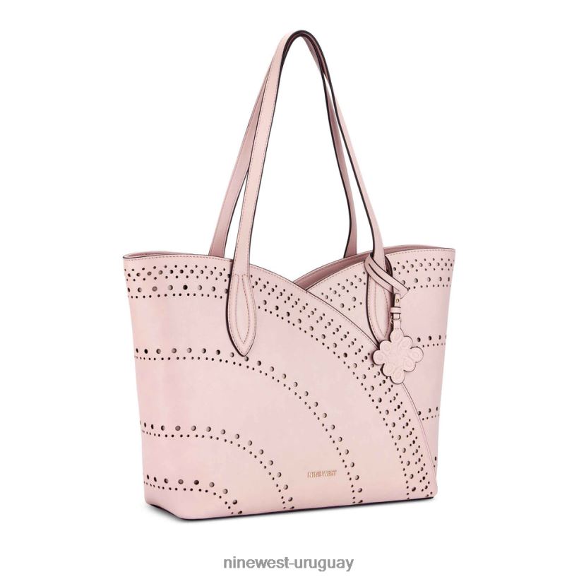 BD04222451 Nine West bolso tote cheyenne jet set rosa pastel