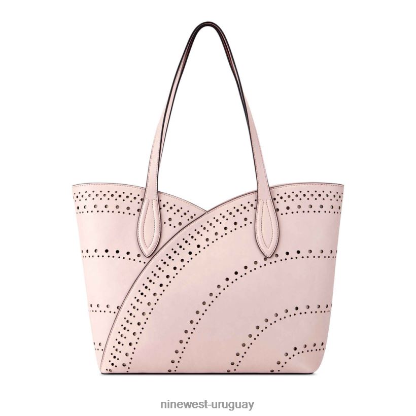 BD04222451 Nine West bolso tote cheyenne jet set rosa pastel