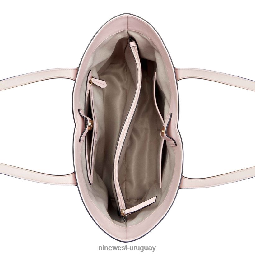 BD04222451 Nine West bolso tote cheyenne jet set rosa pastel