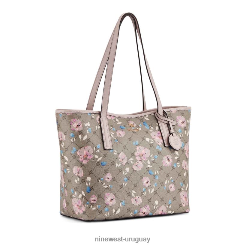 BD04222455 Nine West bolso tote 2 en 1 delaine logotipo floral