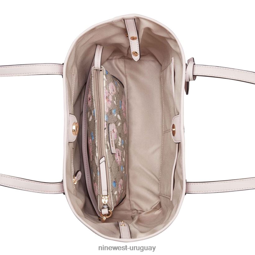 BD04222455 Nine West bolso tote 2 en 1 delaine logotipo floral