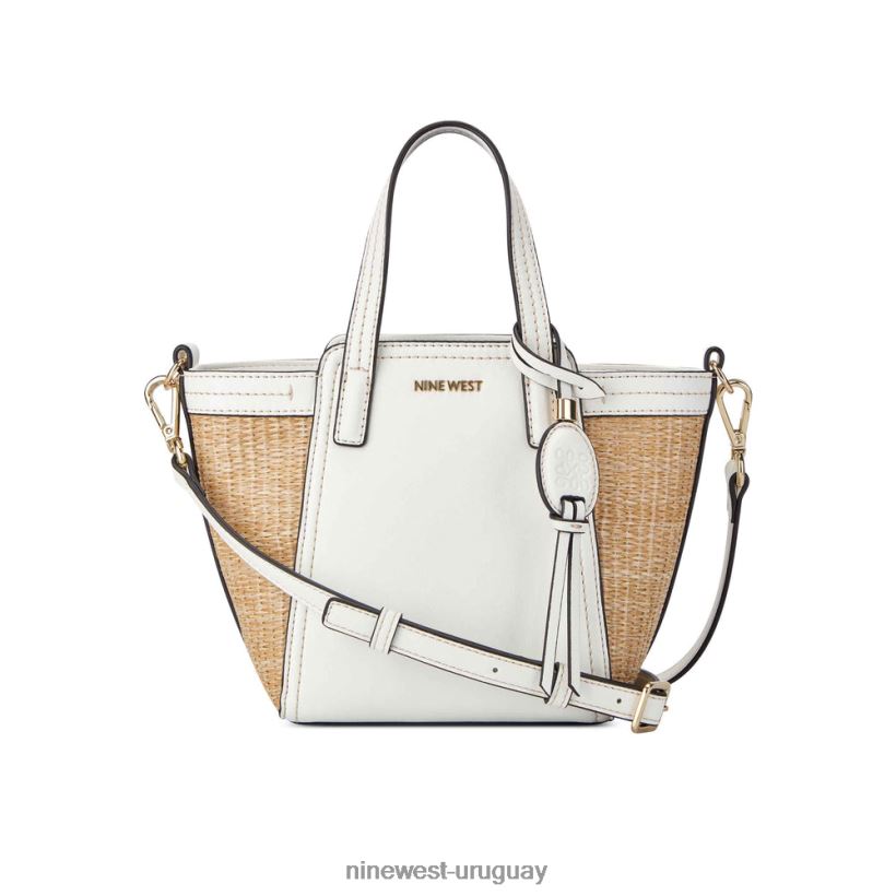 BD04222488 Nine West bolso tote jenae mini elite blanco