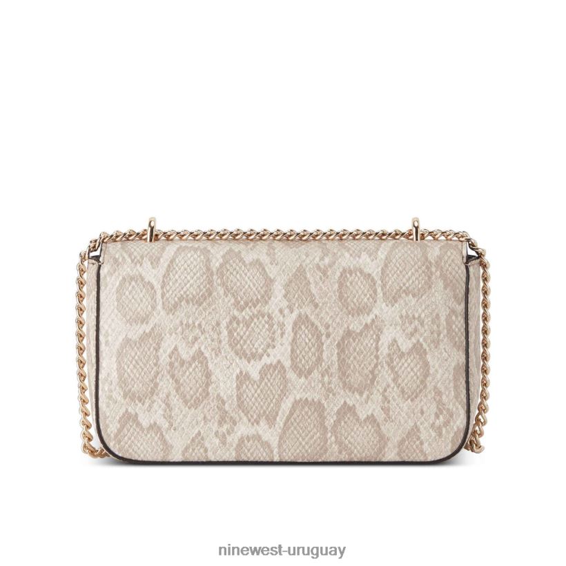 BD04222496 Nine West kyelle convertible xbody solapa pitón natural
