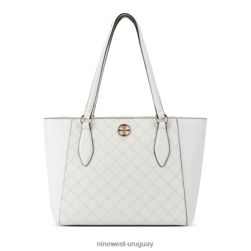 BD04222500 Nine West bolso tote pequeño kyelle Blanco óptico