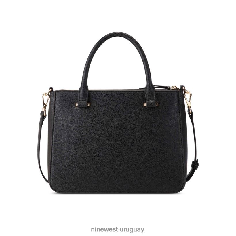 BD04222520 Nine West bolso satchel lucianne jet set negro