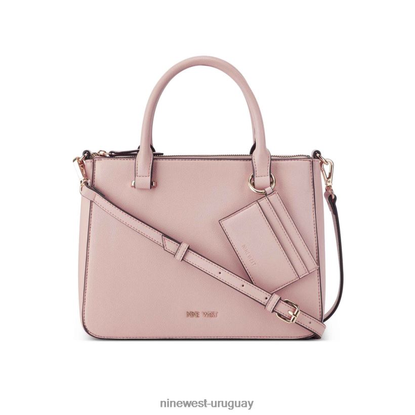 BD04222523 Nine West bolso satchel lucianne jet set Rosa palido
