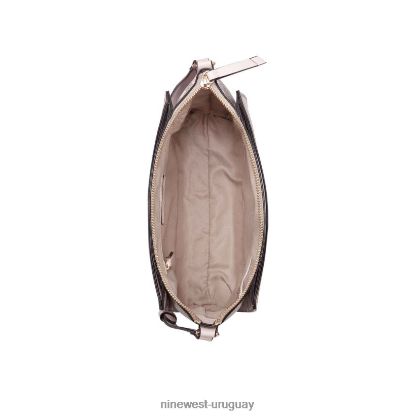BD04222532 Nine West bandolera de cachemira logotipo floral