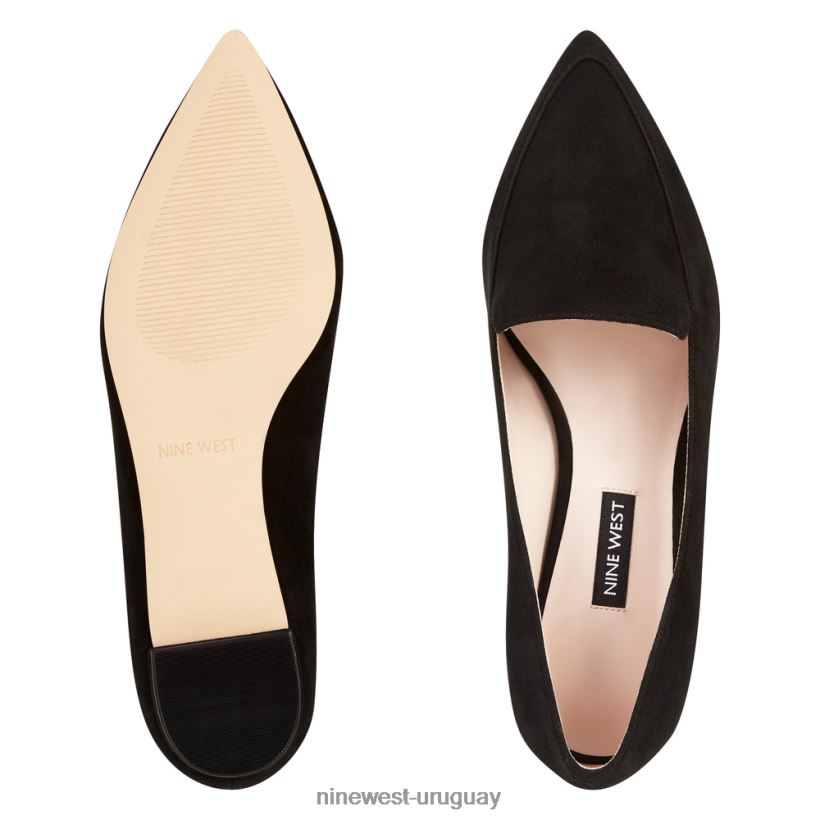 BD04222385 Nine West pisos para fumadores abay ante negro