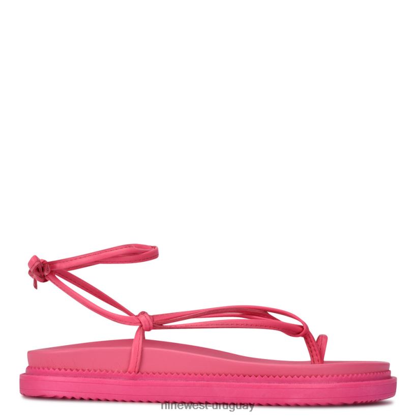 BD04221006 Nine West sandalias planas cruzadas en el tobillo sarest