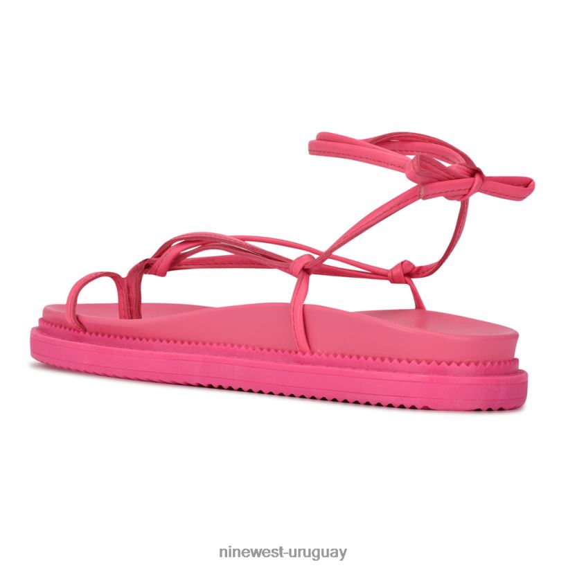 BD04221006 Nine West sandalias planas cruzadas en el tobillo sarest