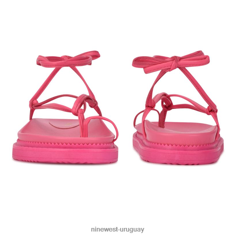 BD04221006 Nine West sandalias planas cruzadas en el tobillo sarest