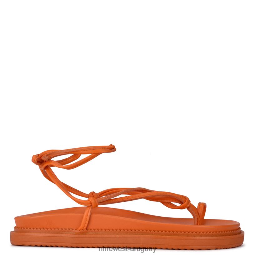 BD04221007 Nine West sandalias planas cruzadas en el tobillo sarest