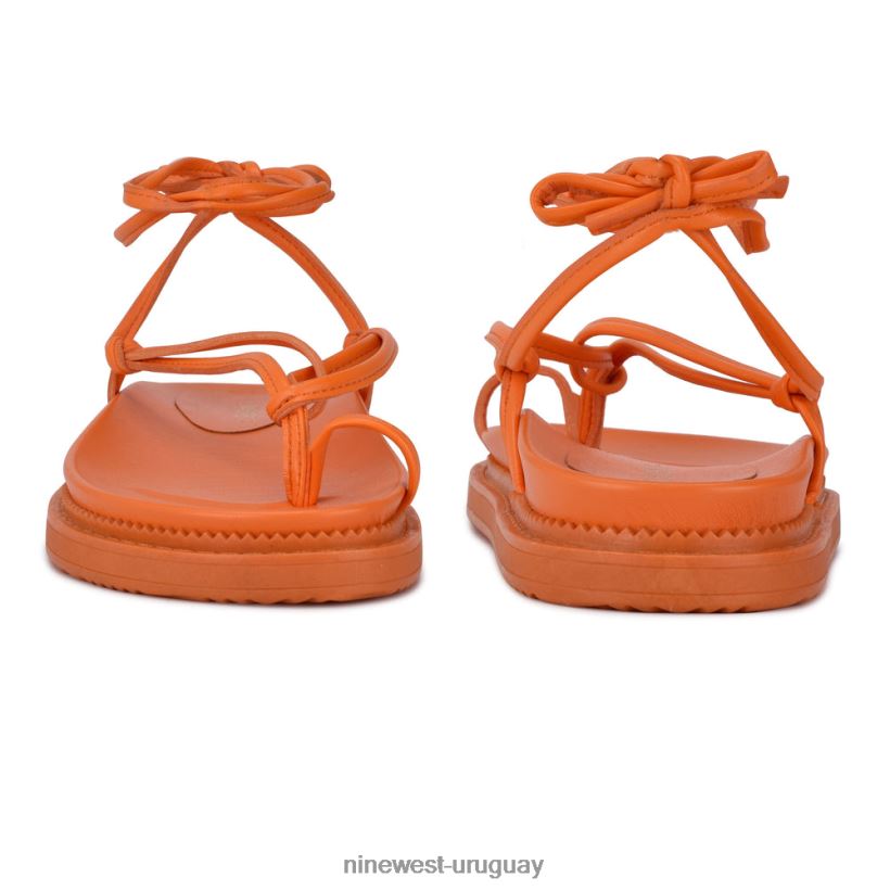 BD04221007 Nine West sandalias planas cruzadas en el tobillo sarest