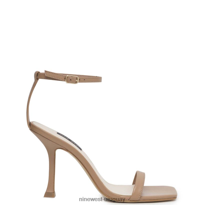 BD04222392 Nine West sandalias con tira en el tobillo Cuero natural