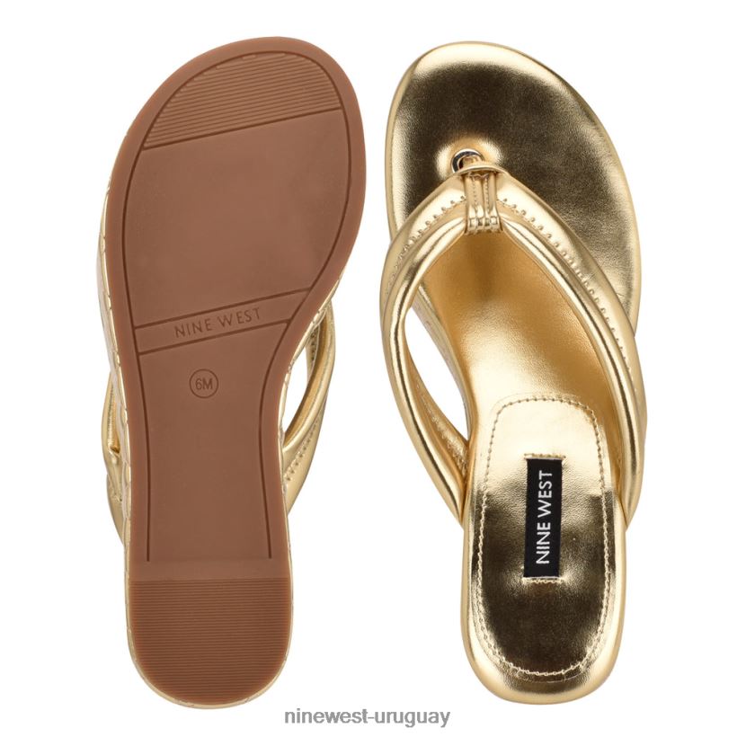 BD04222934 Nine West sandalias con plataforma newya platino