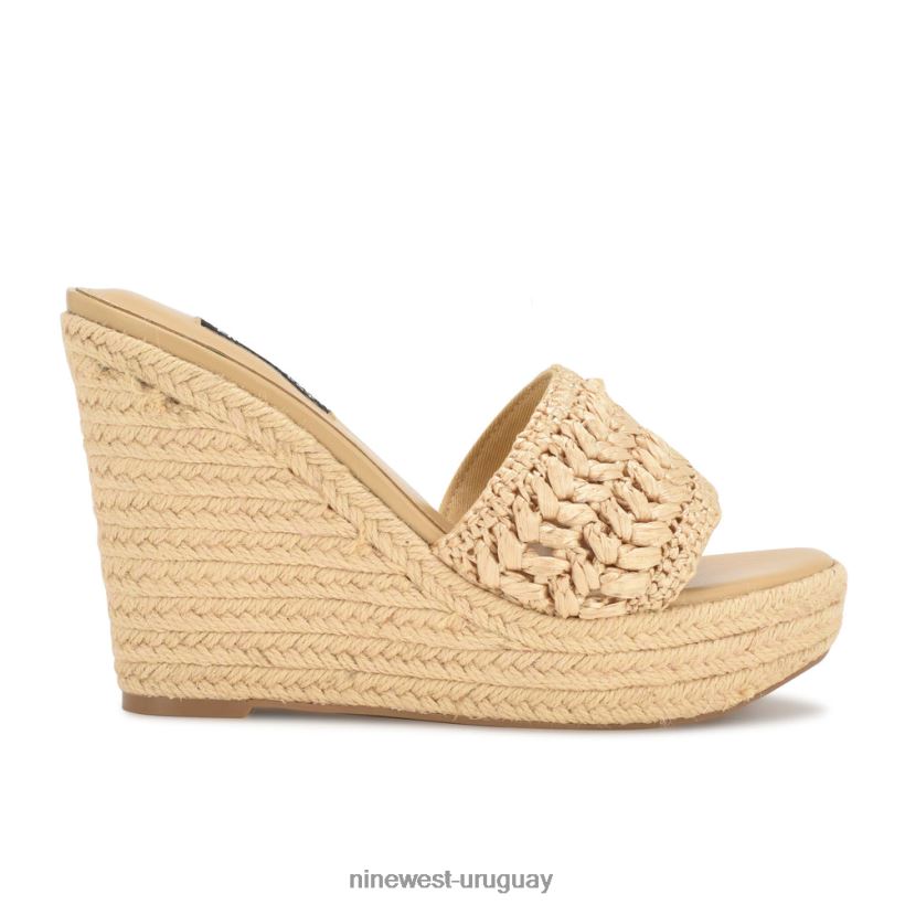 BD0422662 Nine West sandalias holand alpargatas con cuña luz natural