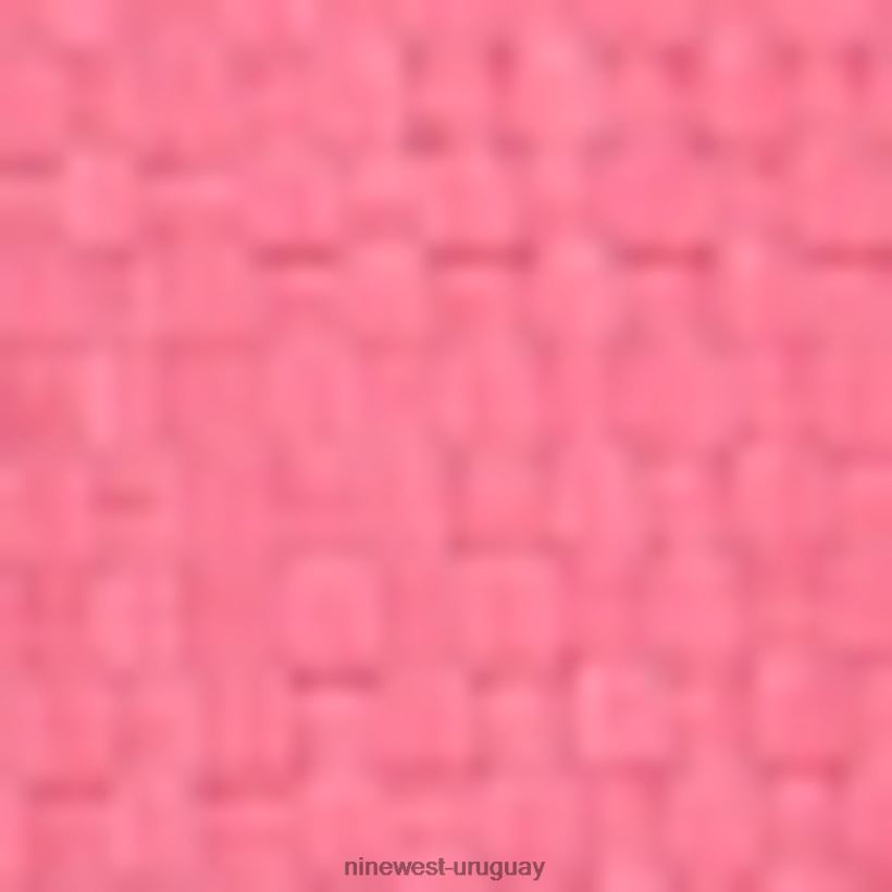 BD0422767 Nine West sandalias cuña cortes rafia rosa