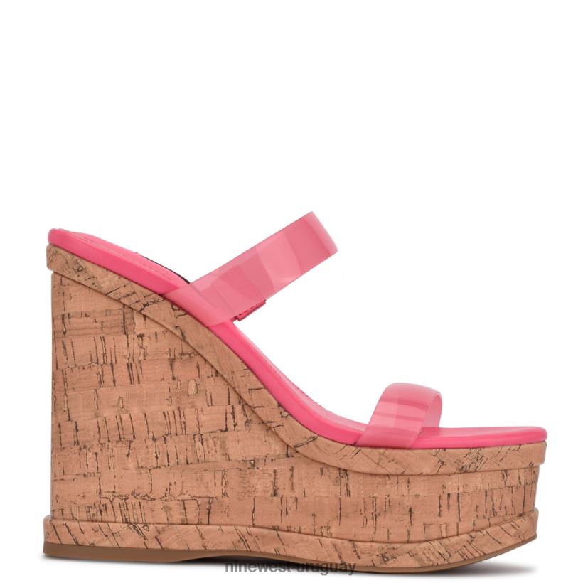BD0422773 Nine West sandalias rapps con plataforma y cuña