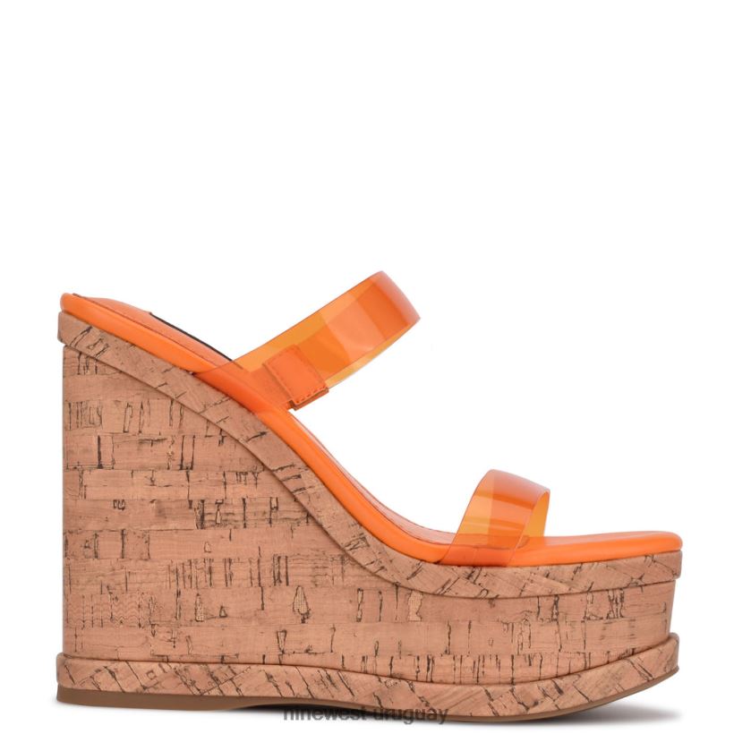 BD0422774 Nine West sandalias rapps con plataforma y cuña