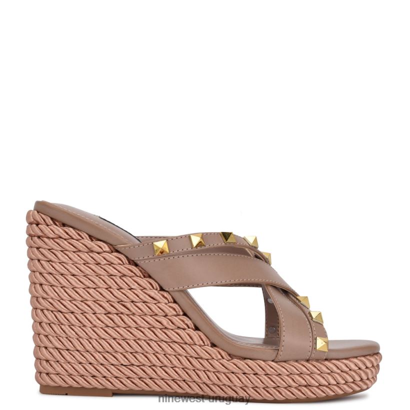 BD0422778 Nine West sandalias alpargatas con cuña pipa