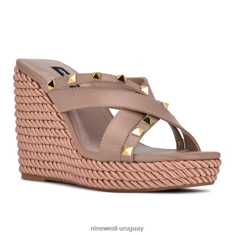 BD0422778 Nine West sandalias alpargatas con cuña pipa
