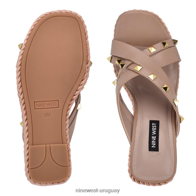 BD0422778 Nine West sandalias alpargatas con cuña pipa