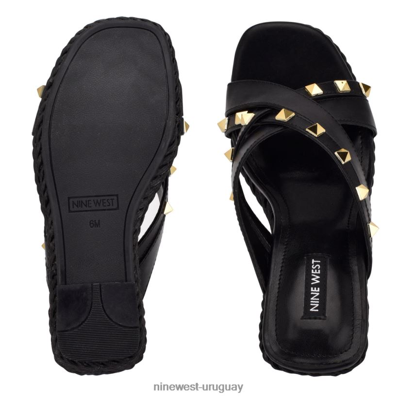 BD0422779 Nine West sandalias alpargatas con cuña pipa