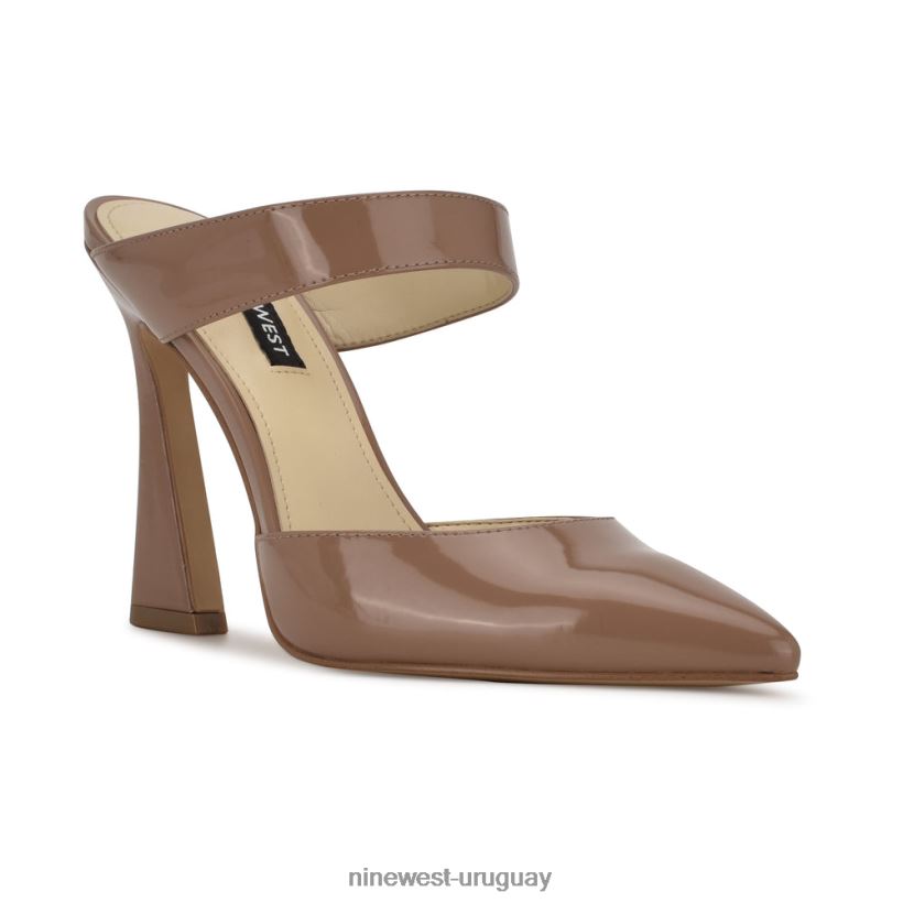 BD04221557 Nine West mules con tacón de tigre