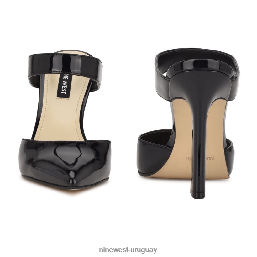 BD04221558 Nine West mules con tacón de tigre