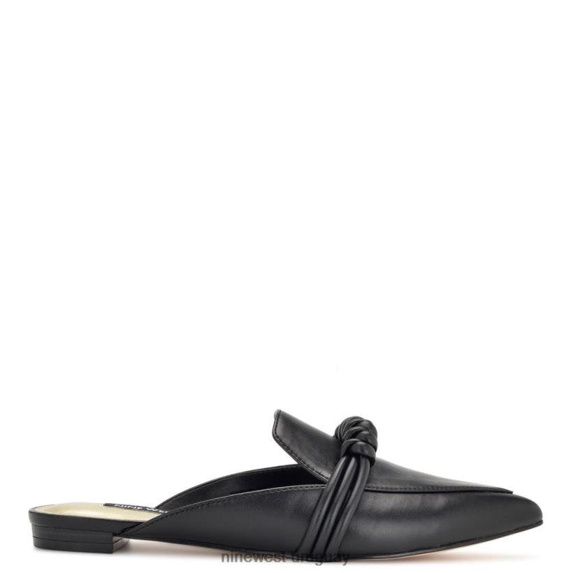 BD04222107 Nine West mules planos Aliby negro