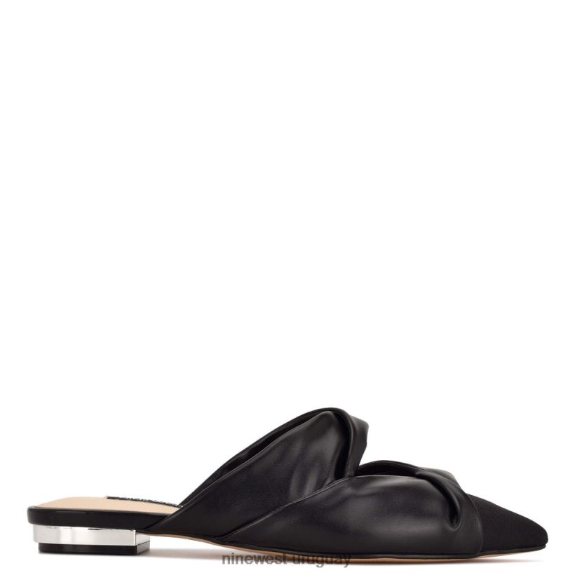 BD04222357 Nine West mules con puntera puntiaguda findya negro