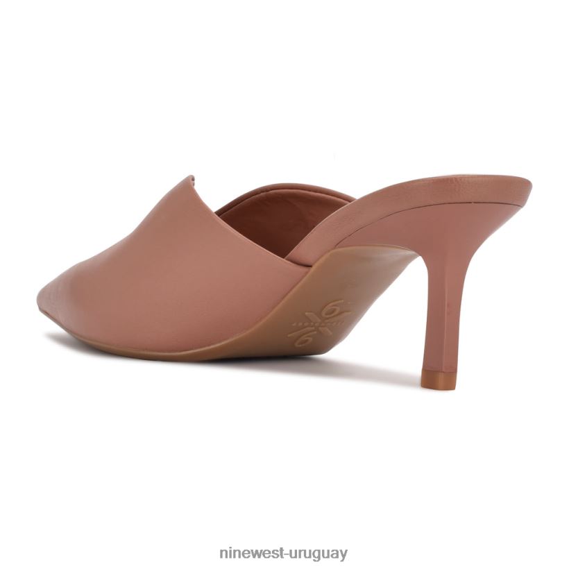 BD0422696 Nine West mules kapps 9x9 con puntera puntiaguda equipaje nuevo